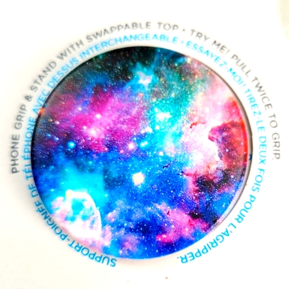 Two Popsockets Blue Nebula & Sunflower - Picture 3 of 4